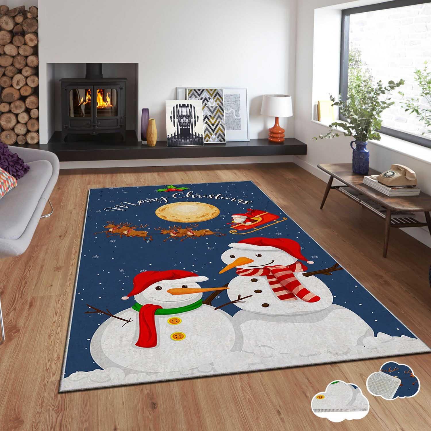 Thumbnail - Hanah Home Christmas, Teppich, Holiday (80 x 140 cm)