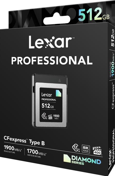 Produktbild Lexar Professional Diamond Series (512 GB, CFexpress Typ B)