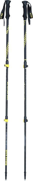 Viking Trekingo lazdos Teho Trekking 610-19-3322-64, juodai geltonos spalvos (145 cm)
