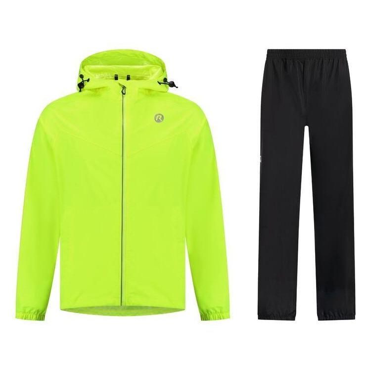 Rogelli, Unisex, Velohosen, Pendler Regenanzug (M), Mehrfarbig, Gelb