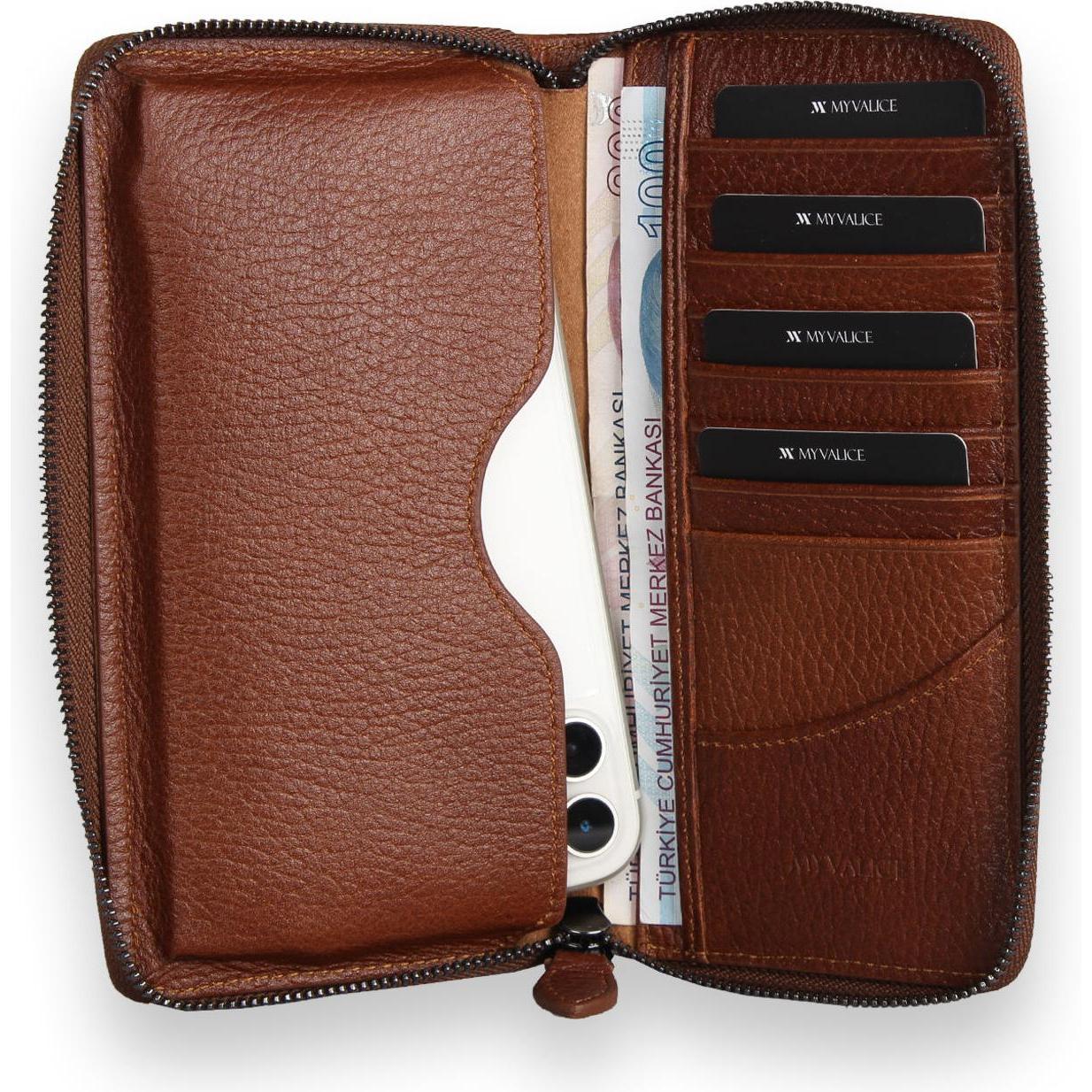 Thumbnail - Lucky Bees, Portemonnaie, Blaise, Braun