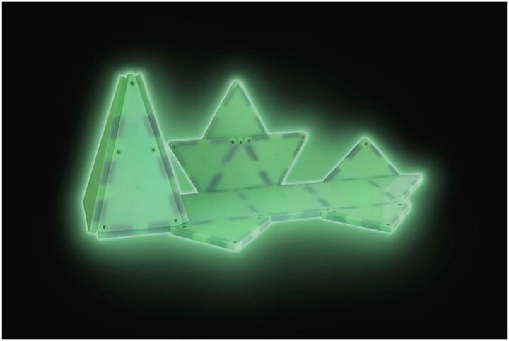 Actual product image Magna-Tiles Glow in the Dark Set (16 pieces)