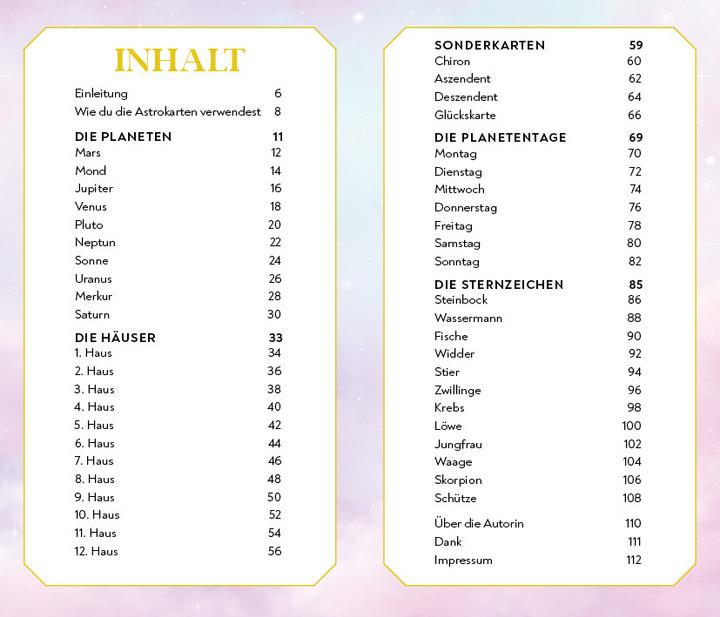 Produktbild Astro-Kartenset Seelensterne – Das Astrologie-Orakel (Deutsch, Mona Hieronymus, 2023)