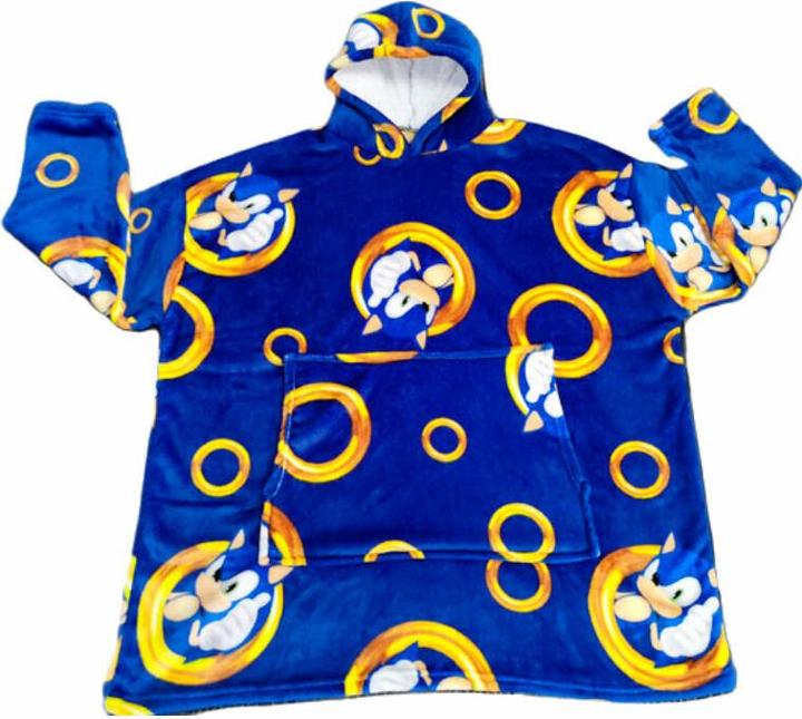Immagine prodotto Sega Sonic the Hedgehog oversize sweatshirt coat kids coral
