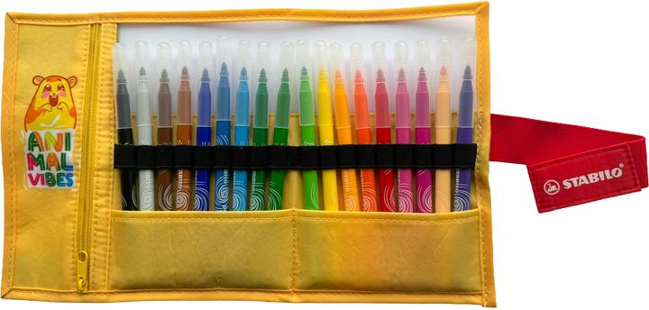 Actual product image STABILO Rollerset Power Animal V. (18x)