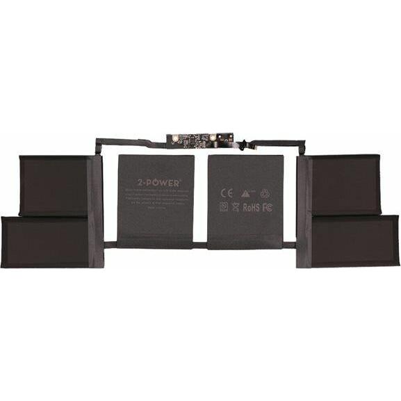 2-Power Main Battery Pack 11.4V 6680mAh (6680 mAh), Notebook Akku
