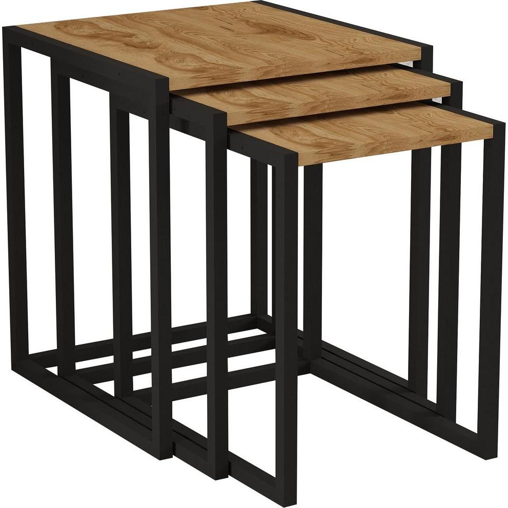 Hanah Home, Couchtisch + Beistelltisch, Tali (40 x 55 x 40 cm)