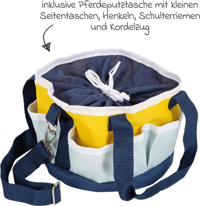 Actual product image small foot Toy Horse Care Set with Bag
