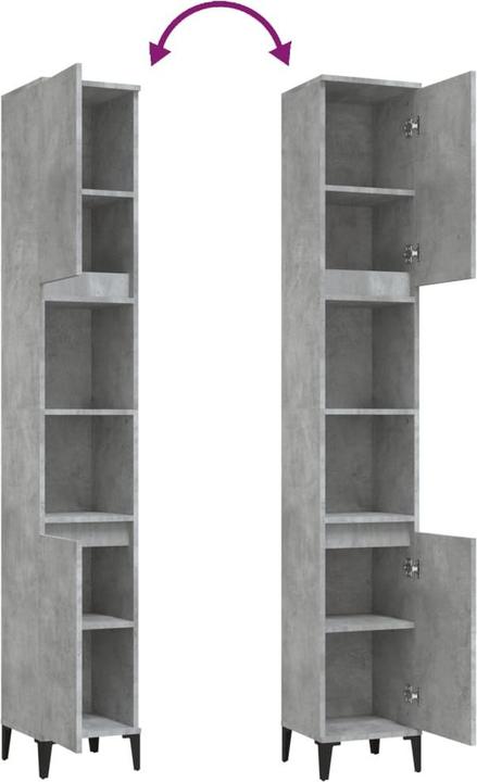 Image du produit vidaXL Badschrank (30 x 30 x 190 cm)