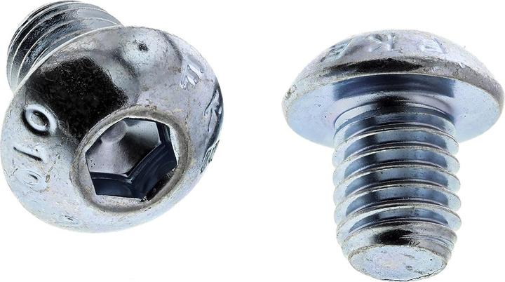 Image du produit RS PRO BZP socket button head screw, M8x10
