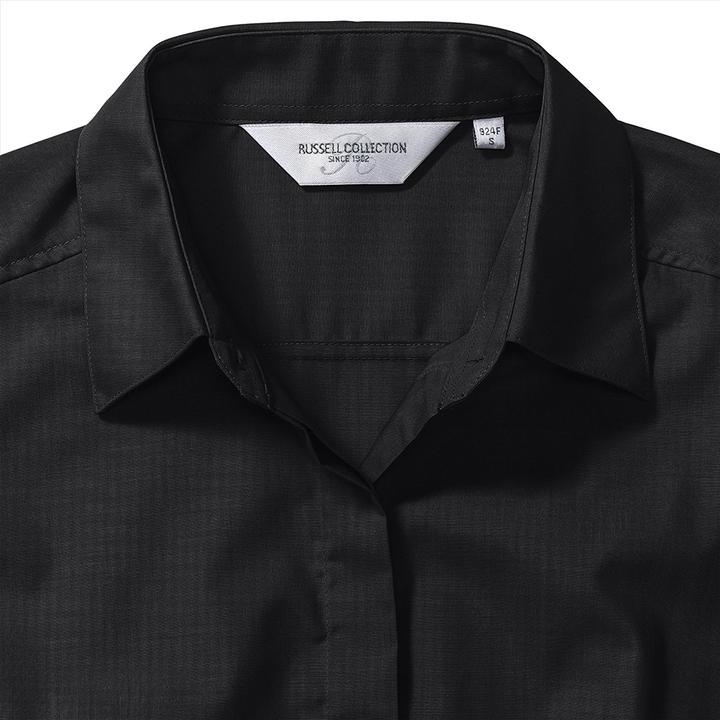 Immagine prodotto Russell Collezione Camicetta in popeline Camicia a manica lunga Easy Care Waisted (XL)