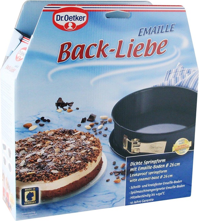 Actual product image Dr. Oetker Back Love (26 cm)