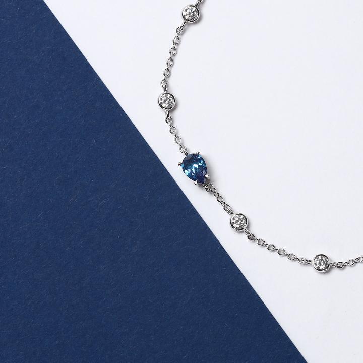 Image du produit Morellato Charmant bracelet en argent avec zircons Tesori SAIW201 (19 cm, Argent 925)