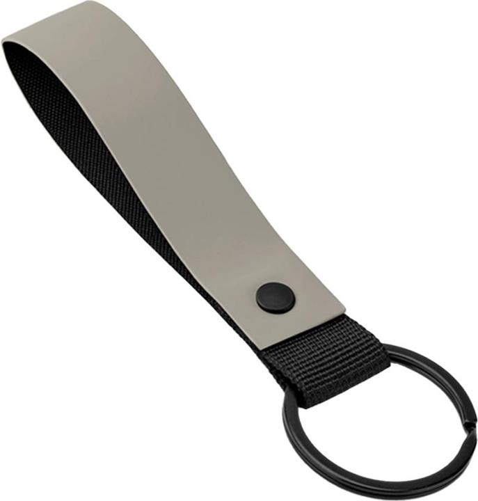 Actual product image Bagbase Matte PU Keyring