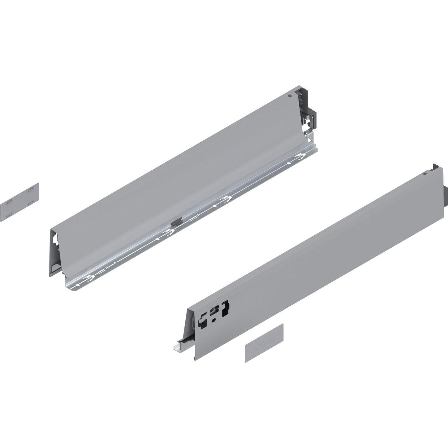 Blum, Schubladenauszüge, Tandembox antaro M 30kg 550 mm Vollauszug Blumotion-Möbeldämpfer grau