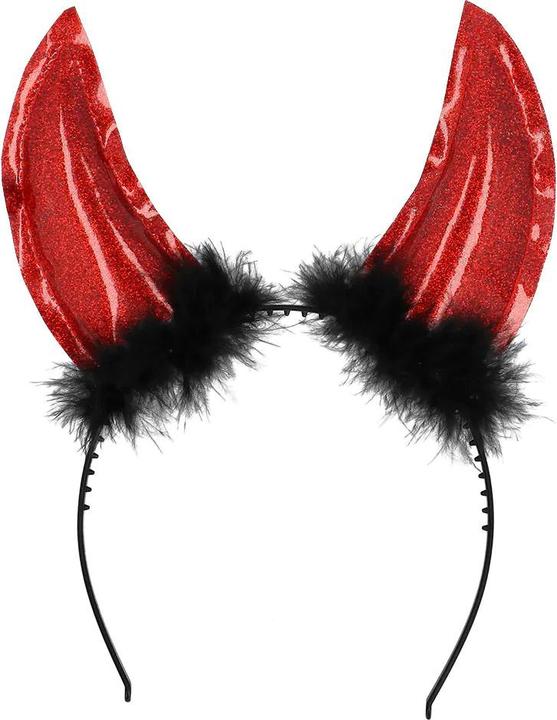 Produktbild Boland Glitter Teufelshörner Haarreif