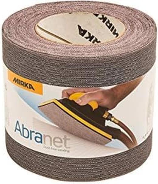 Actual product image Mirka ABRANET Rouleau de papier abrasif 115 mm x 10 m P180 Klett (545BY001803R) (P80)
