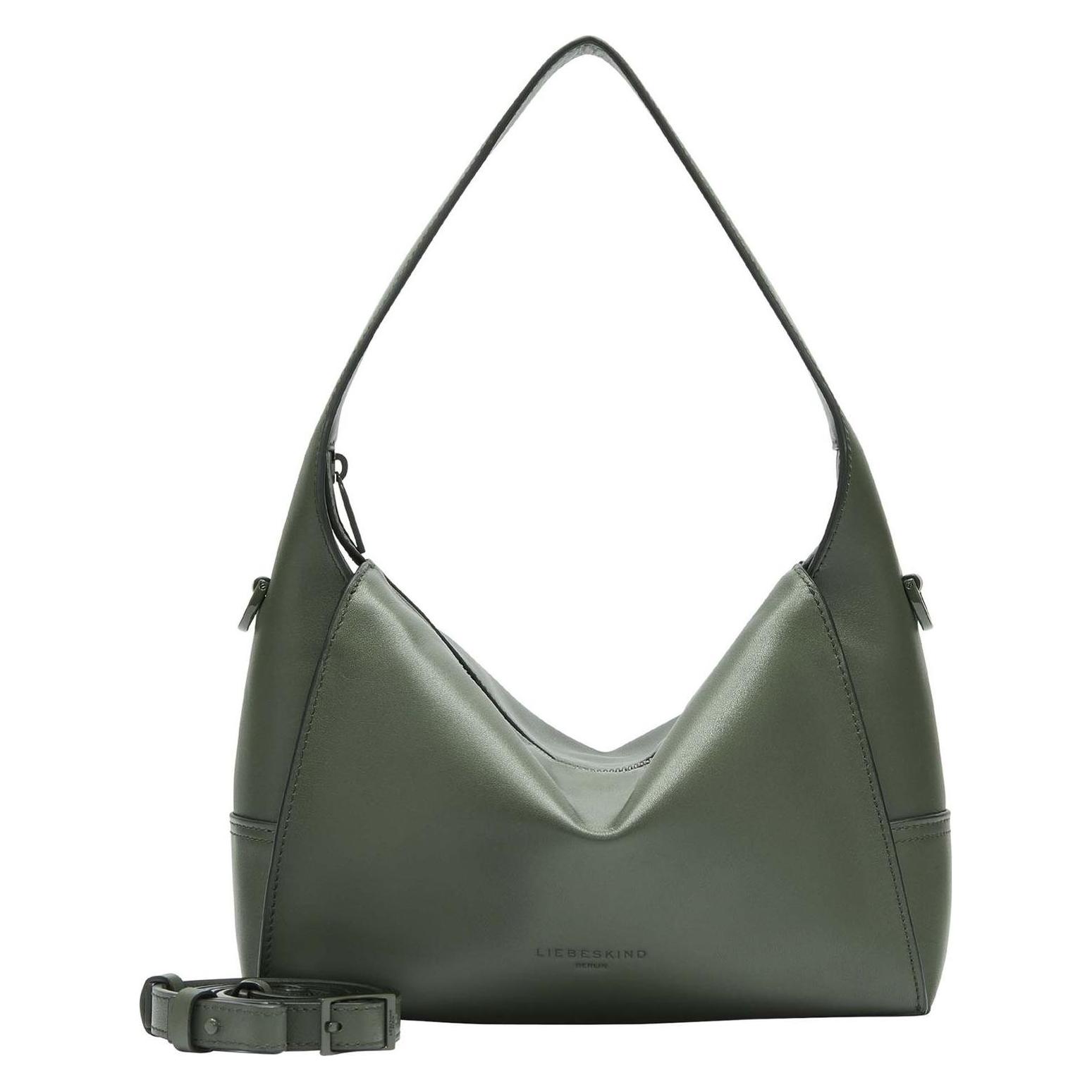 Liebeskind Berlin, Damen, Handtasche, Hobo Schultertasche Aus Leder, Grün