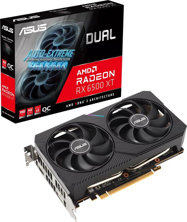 Produktbild ASUS Dual RX 6500 XT (4 GB)