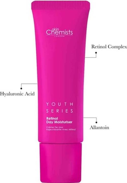 Productafbeelding SkinChemists Retinol Bakuchiol Anti-aging Dagcrème met Allantoïne 50ml (50 ml, Dagcrème)