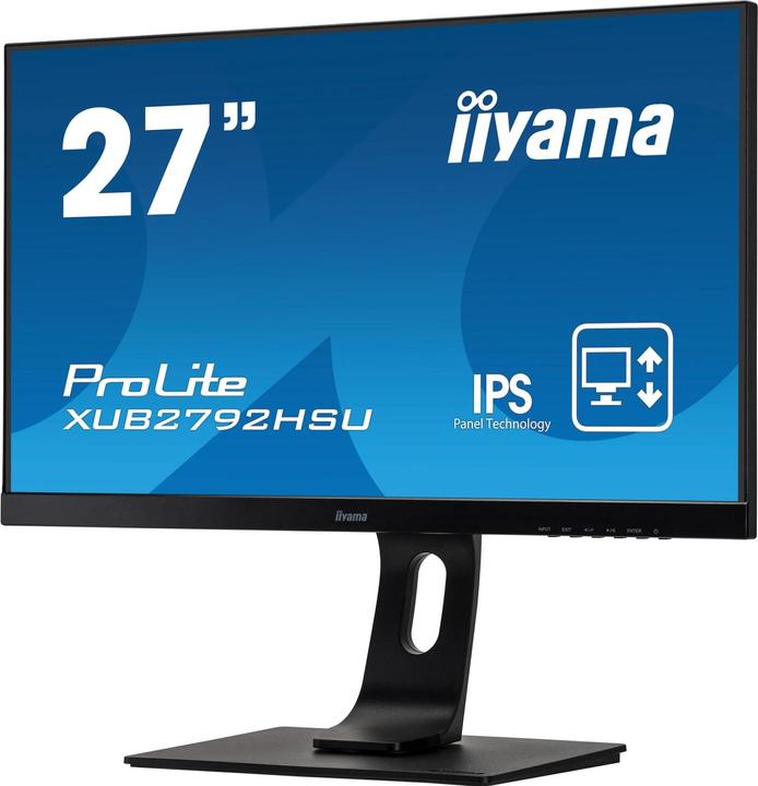 Produktbild iiyama ProLite XUB2792HSC-B1 (1920 x 1080 Pixel, 27")