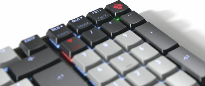 Actual product image CHERRY KW 550 MX LP TKL BLACK US (US, Cable, Wireless)
