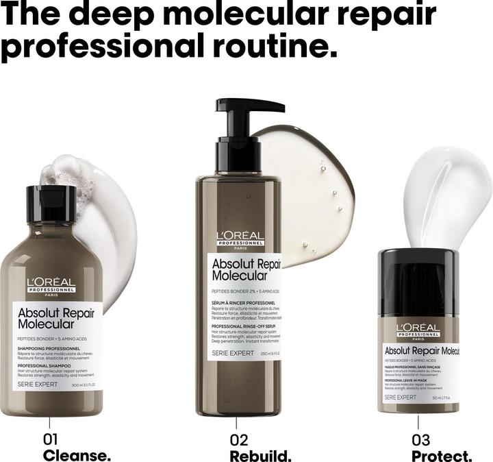 Actual product image L'Oréal Professionnel Absolut Repair Molecular (50 ml)