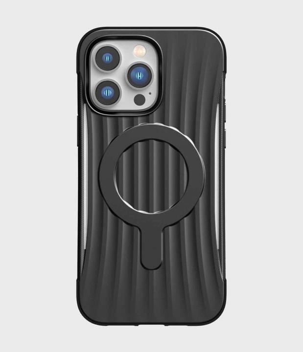 Actual product image X-Doria Clutch Case iPhone 14 Pro Max with MagSafe back cover black (Apple iPhone 14 Pro Max)