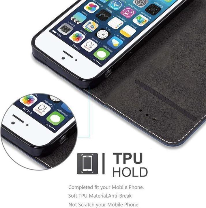 Produktbild Cadorabo Book X-Wallet Cover (Apple iPhone 4, LG G4s)