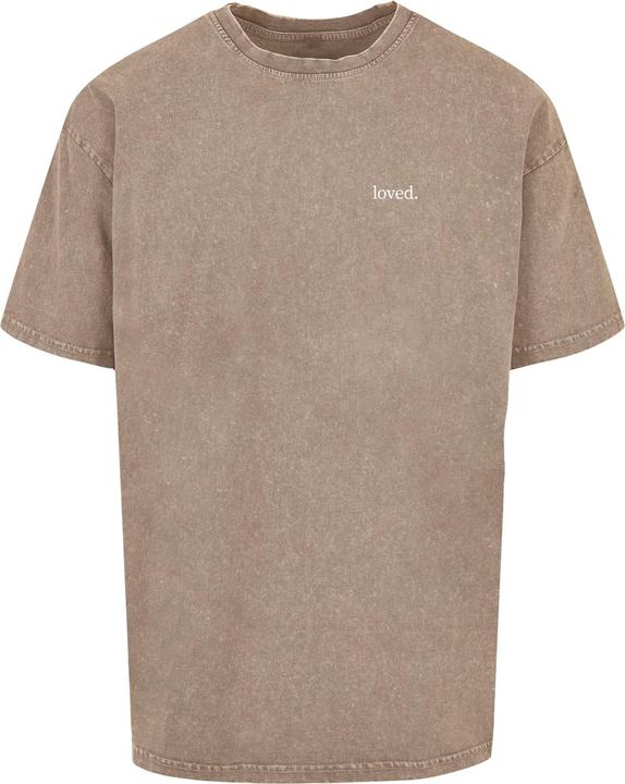 Actual product image Merchcode Love Acid Washed Heavy Oversize Tee - 112397 (M)