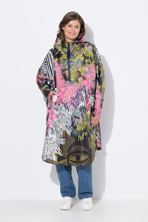 Produktbild Laurasøn Funktions-Regencape, Unisex, Print, Kapuze (One Size)