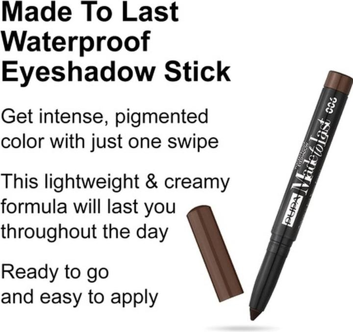Image du produit Pupa Milano Stick d'ombre à paupières waterproof Made To Last (006)