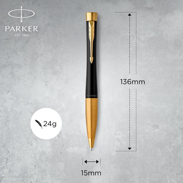 Produktbild Parker Twist Urban (Schwarz / Gold, 1 x)