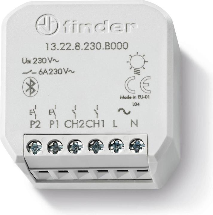 Actual product image Finder Switch actuator flush 230V 6A multifunction (Switch actuator)