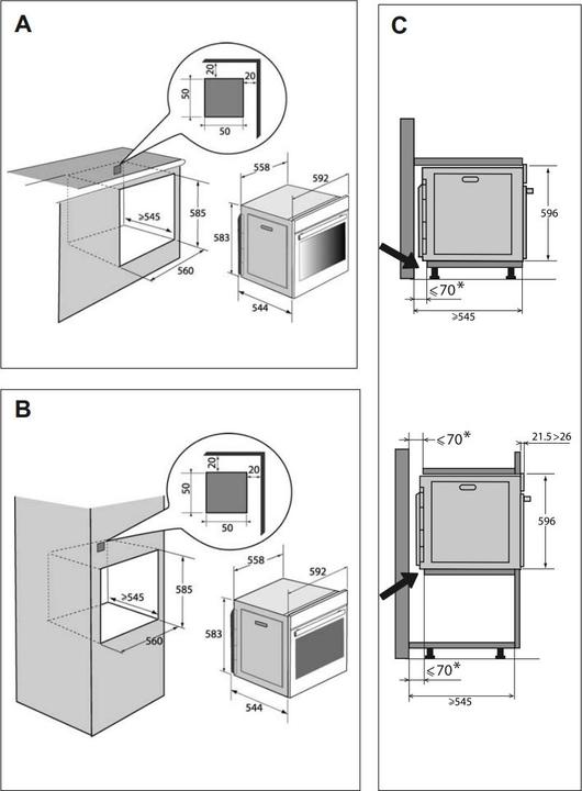 Produktbild De Dietrich DOP 8785 A