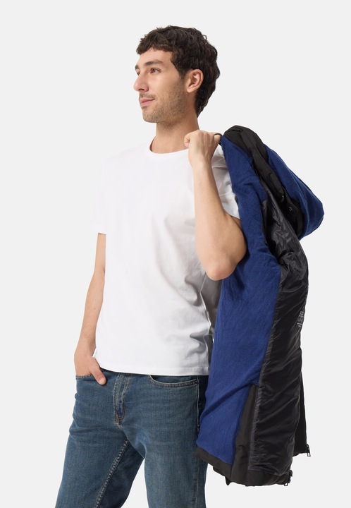Produktbild Cash-Mere Daunenparka Mantel mit Kapuze und Kaschmirfutter (M)