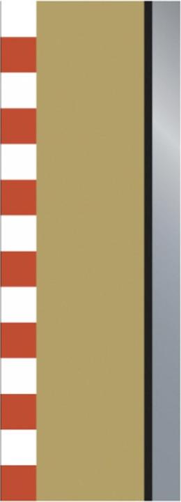 Produktbild Scalextric Borders half 175 4 Stück
