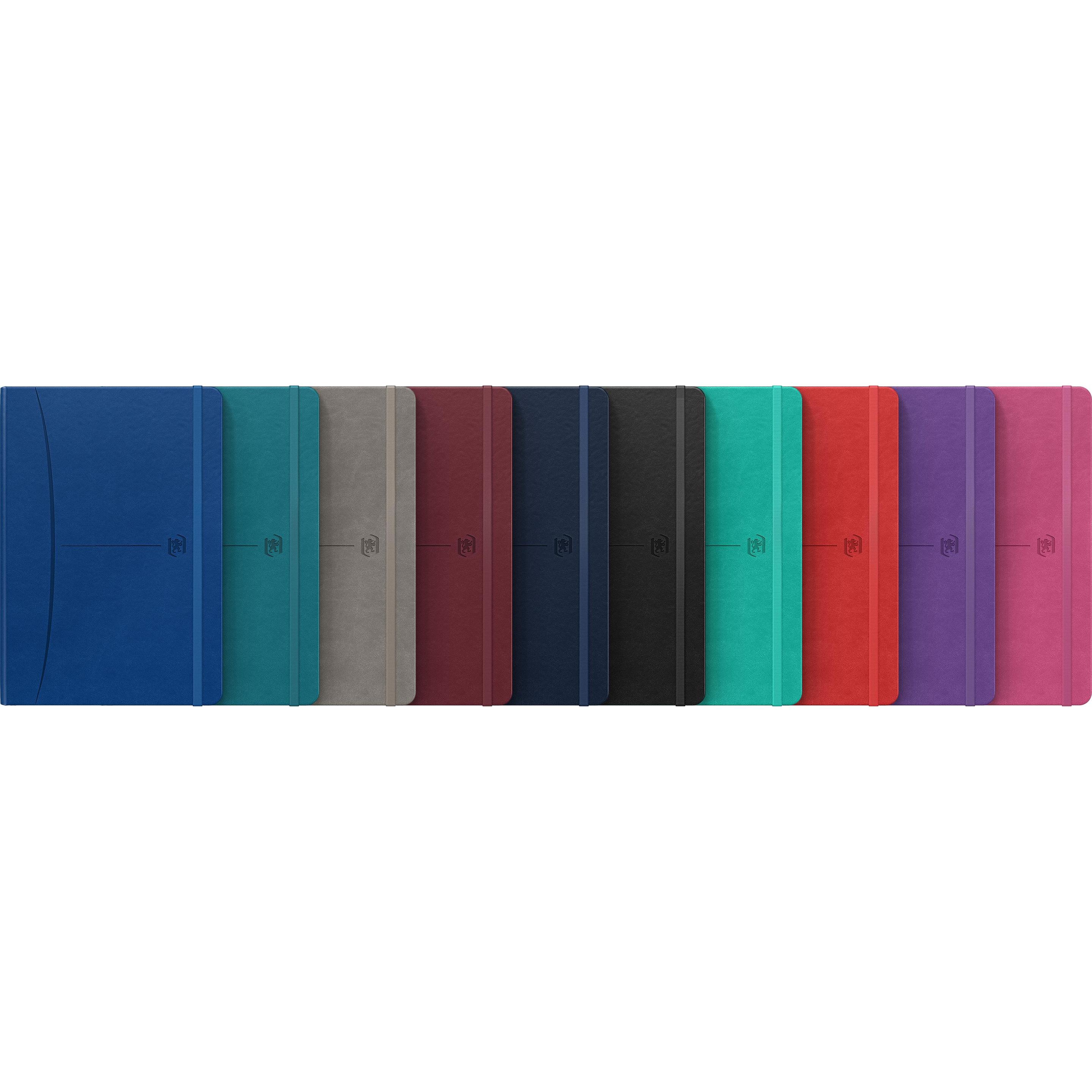 Oxford, Heft + Block, Notizbuch "Signature", A5 (A5, Liniert, Harter Einband)