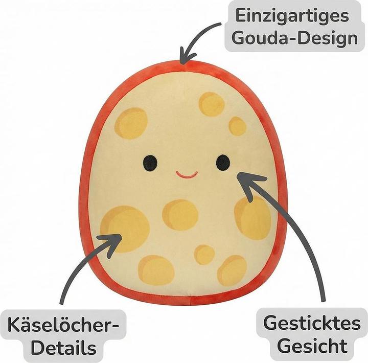 Image du produit Squishmallows Fromage Gouda (30.30 cm)