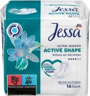 Image du produit dm Jessa Ultra-serviettes Active Shape (Tampons sanitaires)