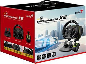 Produktbild Genius GX Gaming Wheel Speedmaster X2 (PC, PS3, PS4, Xbox 360, Xbox One S)