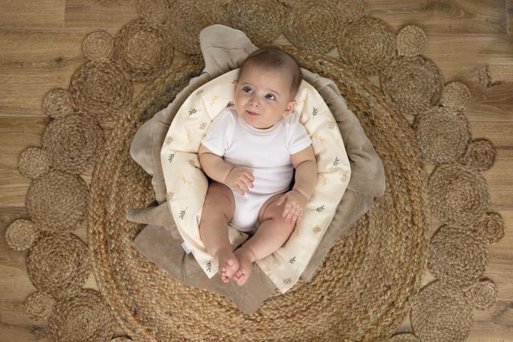Produktbild Zewi Baby-Lagerungskissen "gerade" mit Bezug (120 cm)