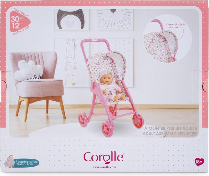 Image du produit Corolle MPP poussette de poupée 30cm, fleurie