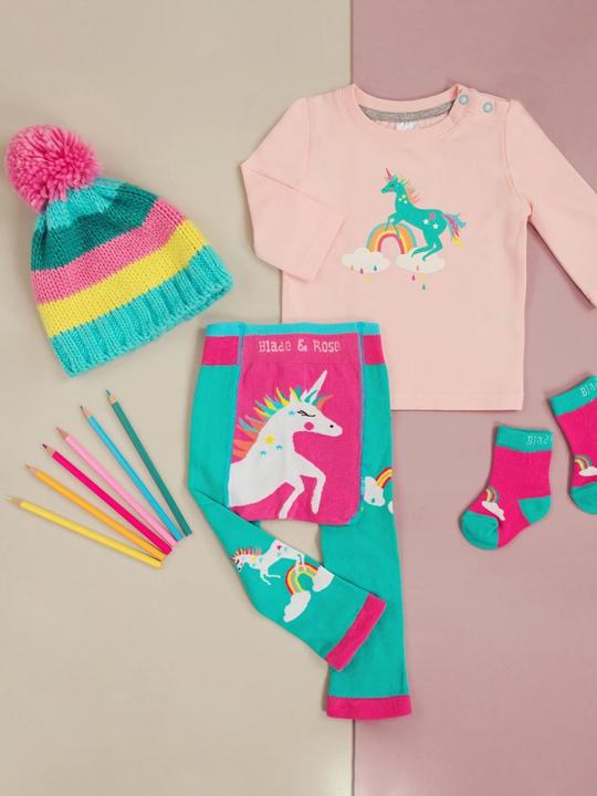 Actual product image Blade & Rose Leggings Flying Unicorn (104, 110)