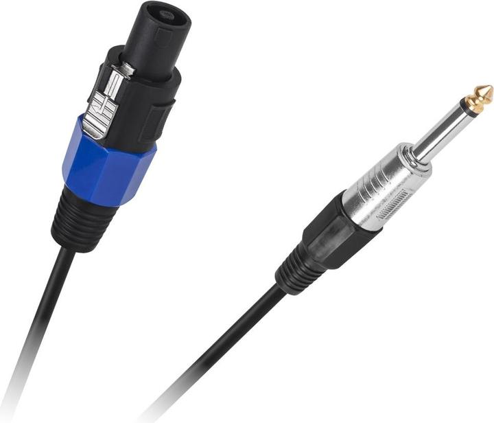 Image du produit Cabletech KPO2759-10 Câble jack 6,3 mâle - STC mâle 10 m HQ (0.03 m)