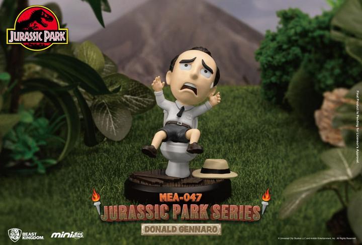 Actual product image Beast Kingdom Jurassic Park Mini Egg Attack Figures Jurassic Park Series Set 10 cm
