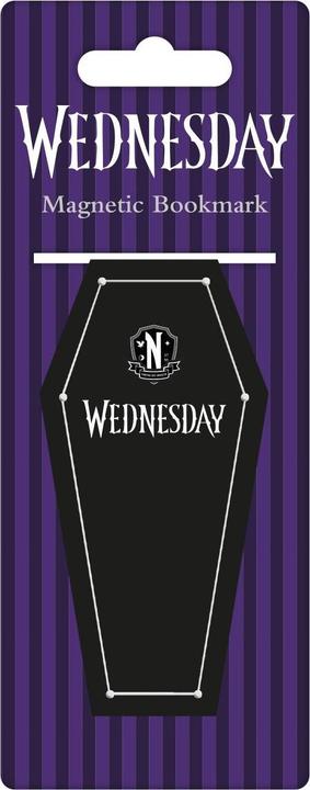 Produktbild Wednesday Magnetisches Lesezeichen Sarg