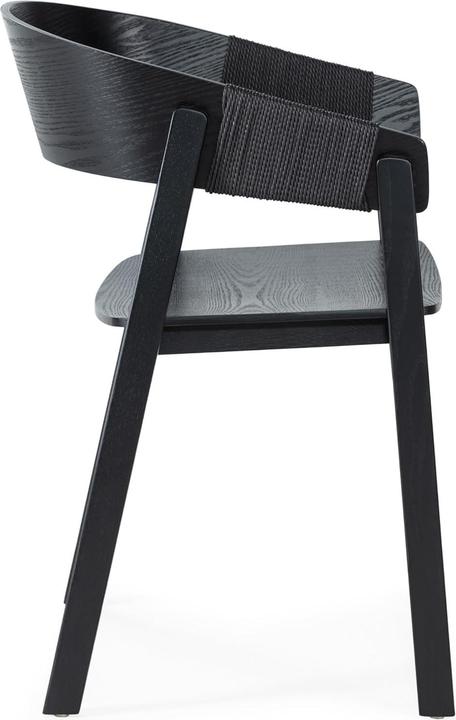 Produktbild Sessel aus Eiche mit Seilakzent