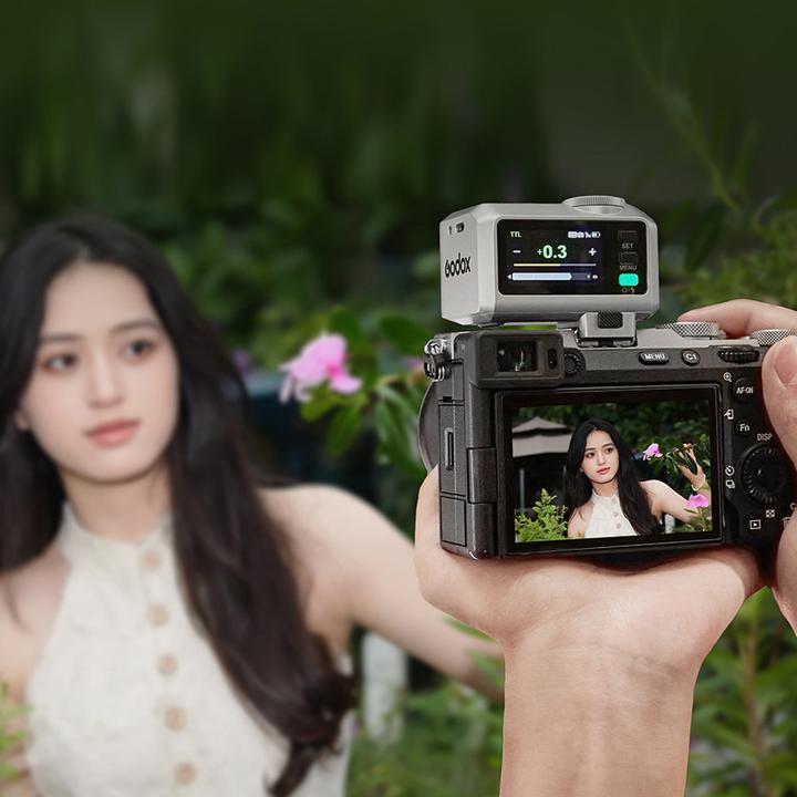 Immagine prodotto Godox iT30Pro C silver - TTL Mini Flash for Canon white (Attacco del flash, Godox)