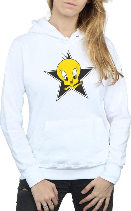 Image du produit Looney Tunes - Sweat à capuche TWEETY PIE STAR - Femme (L)